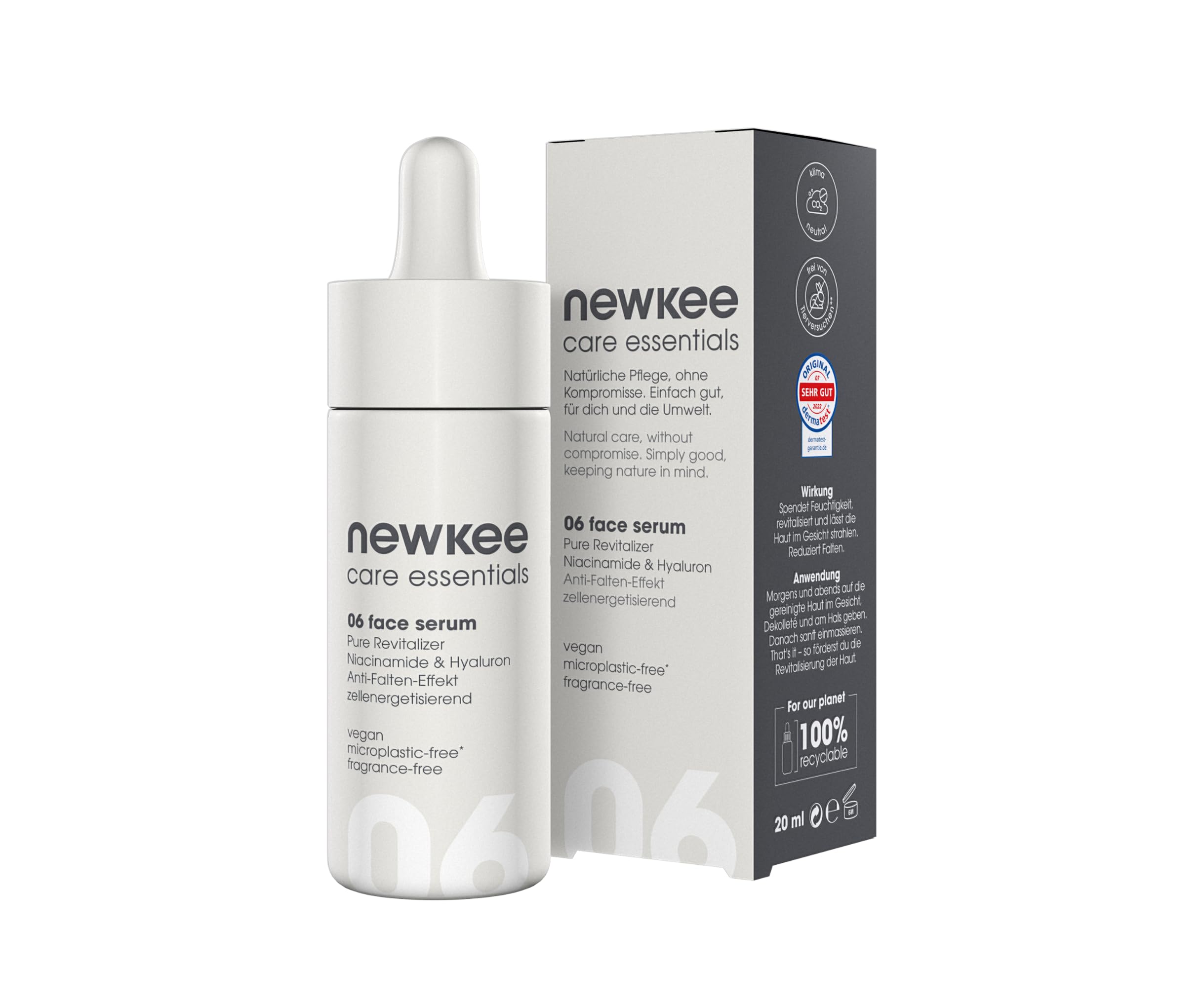 newkee Serum for the face, 20 ml