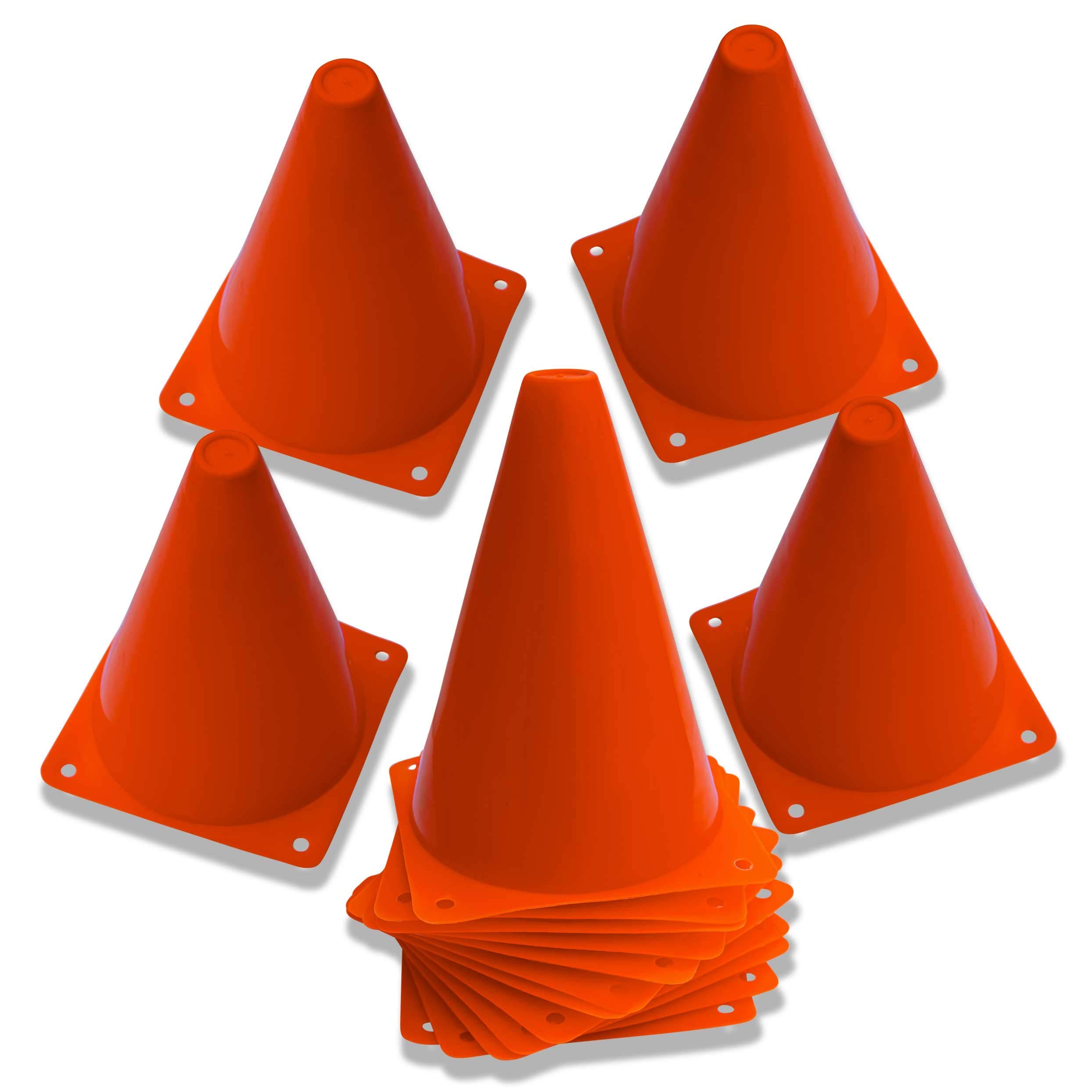 Buy Dazzling Toys Mini Traffic Cones 7" Mini Cones, Sports Safety