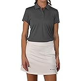 Columbia Women's Golf Birdie Polo Omni Wick Performance Breathable Short Sleeve