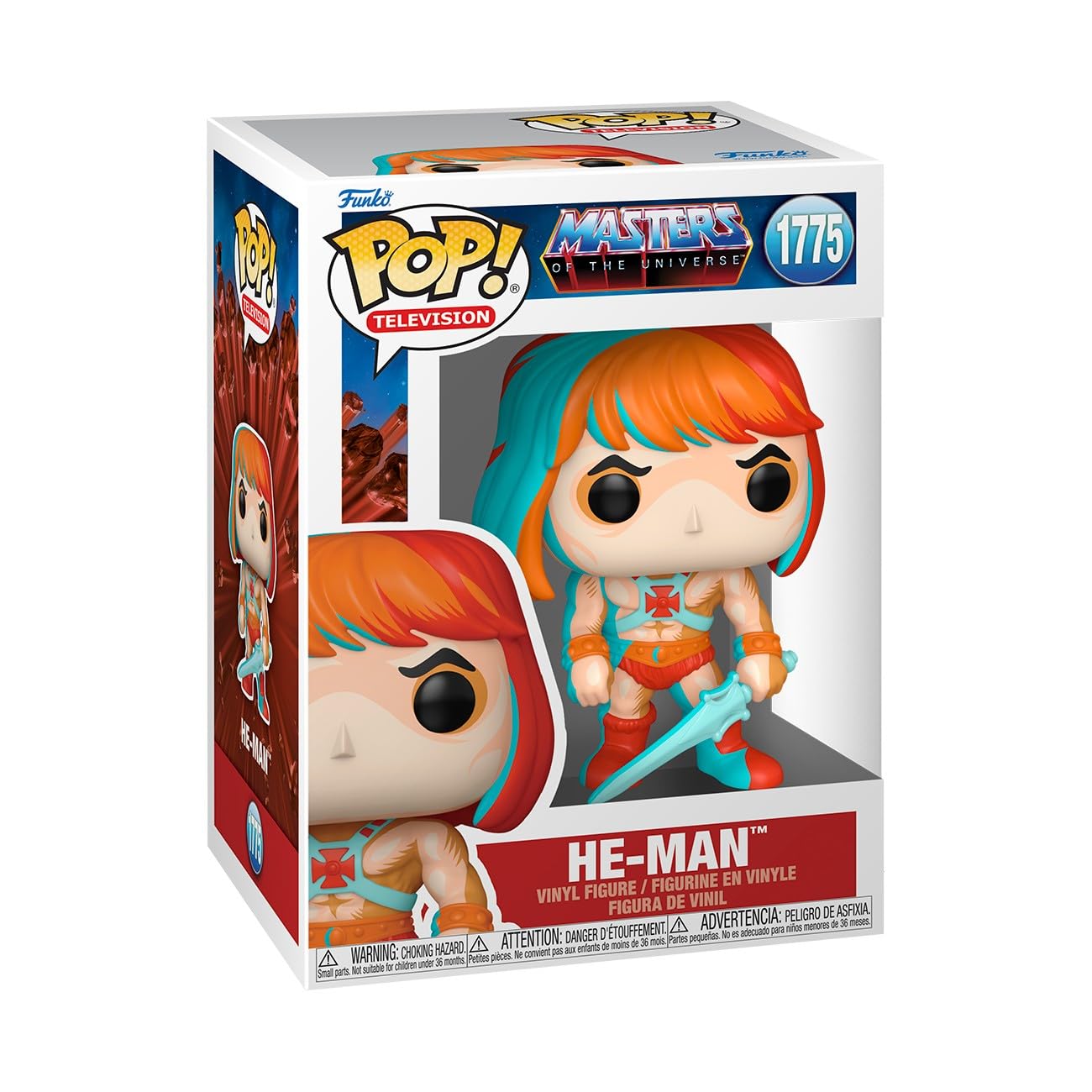 Funko Pop! Vinyl: Masters Of the Universe 1– He-Man - Collectable Vinyl Figure - Gift Idea - Official Merchandise - Toys for Kids & Adults - Superheroes Fans - Model Figure for Collectors and Display