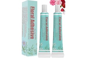 VIOMIS 2 Pack 50g Floral Adhesive Floral Glue for Fresh Flowers Corsages Boutonniere Wristlets Fast Drying Waterproof Gel Adhesive