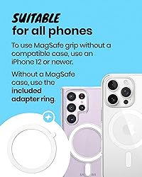 On The Grip Magnetic Cute Solid Macaron Color Heart