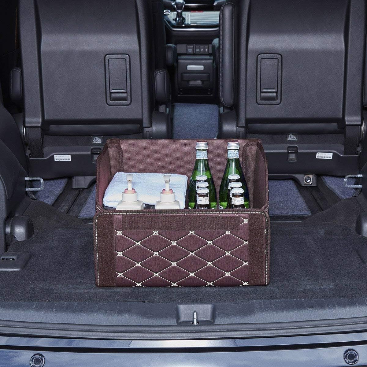 Bearmax Trunk Organizer Easy Velcro Installation Method Car