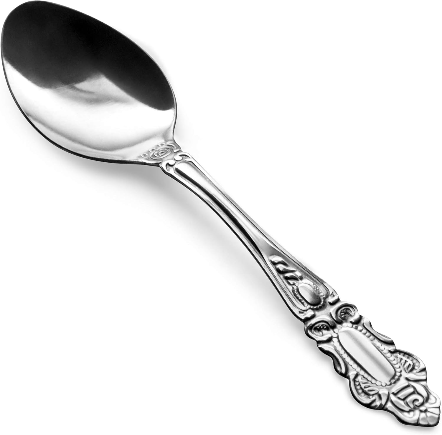 DecorRack Tea Spoons, Stainless Steel 5.5-Inch, (Set of 12)