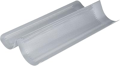 Chicago Metallic Commercial II Aluminium Non-Stick Perforated French Bread Pan
