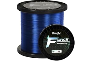 ThornsLine Force Monofilament Fishing Line - Superior Mono Leader Materials - Exceptional Strength Nylon Fishing line 2-100lb, Abrasion Resistant Mono Line