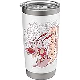 Courage the Cowardly Dog Running Scared Stainless Steel Insulated Tumbler