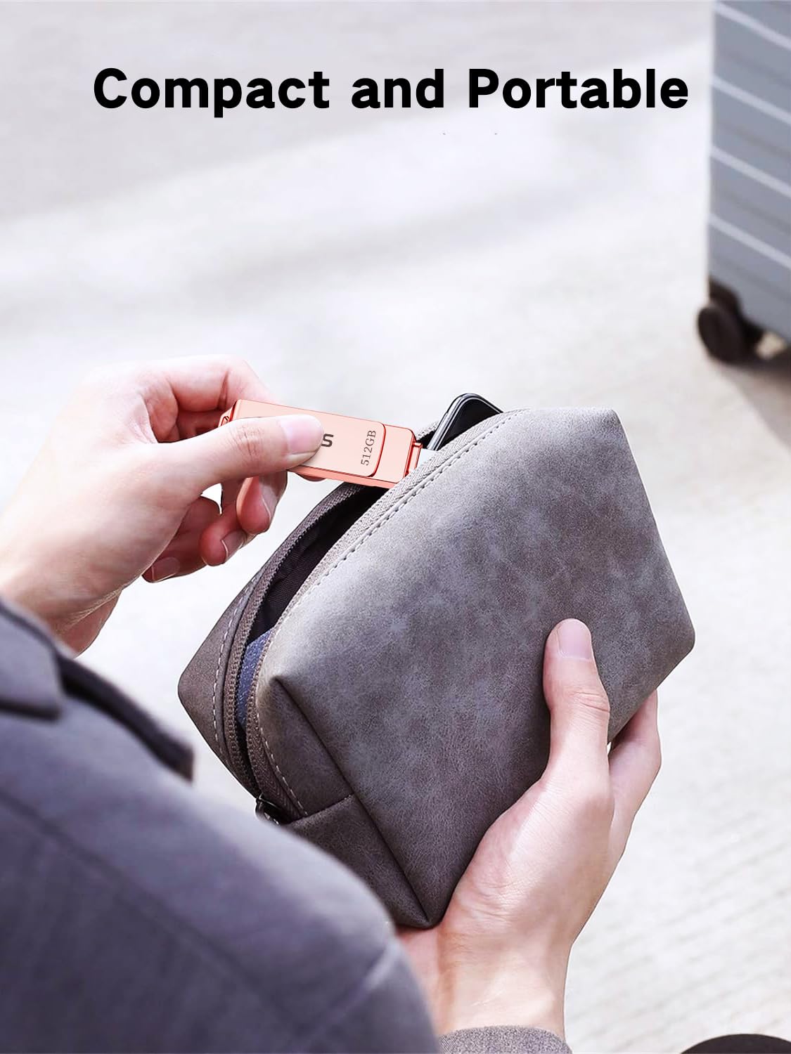 SCICNCE 512GB Flash Drive Intended for iPhone, USB