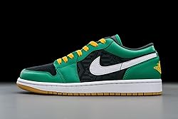 Jordan 1 Low Grade School Malachite/Fire