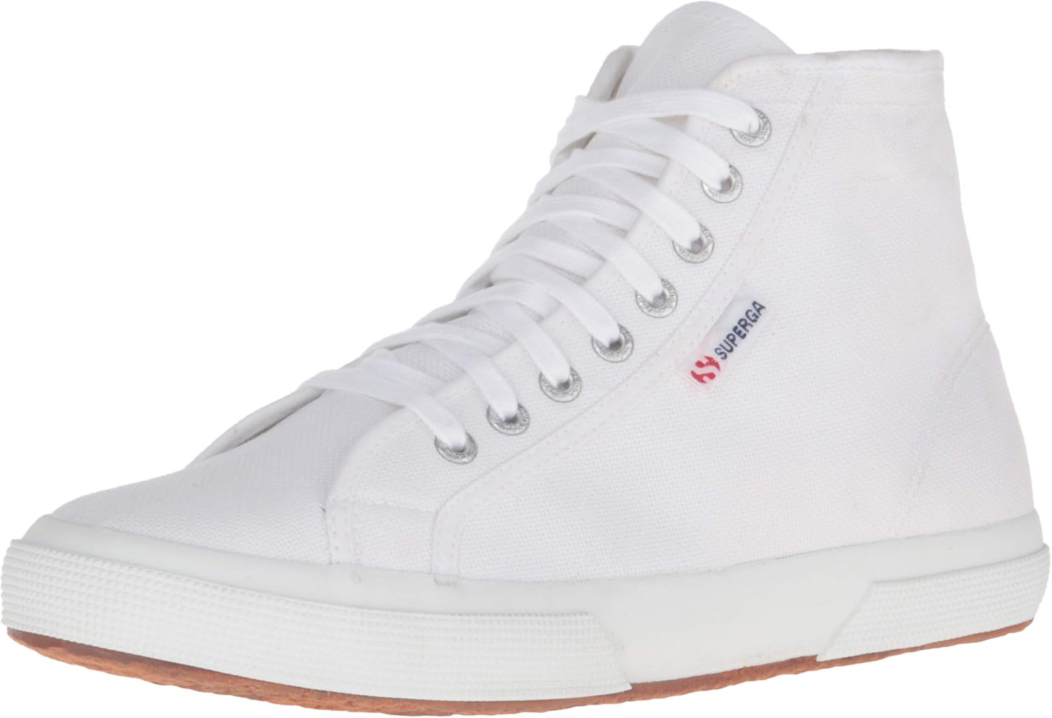 superga lace up high top sneakers