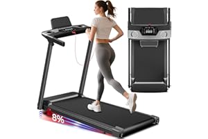 Treadmill with Incline 3-in-1 Portable Treadmills for Home Small, Incline Walking Pad Treadmill with Handle Bar, Walking Pad 