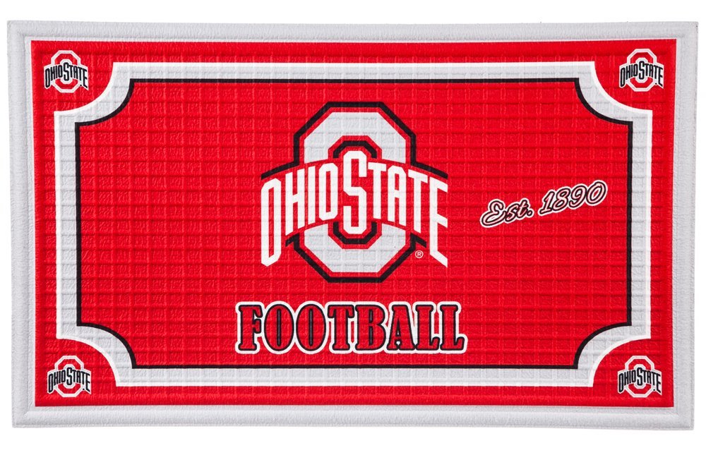 Team Sports America NCAA Embossed Floor Mat 18 x 30 inches
