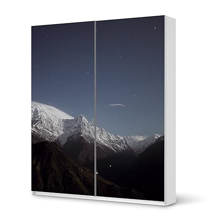 Designer Skin Ikea Pax Wardrobe 201 Cm Sliding Door Self Adhesive