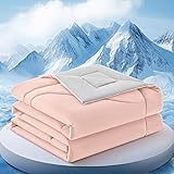 FineMay Cooling Comforter Twin Size, Double-Sided