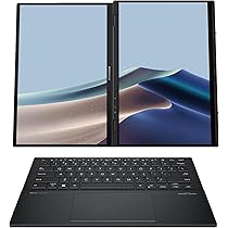 ASUS Zenbook Duo (2024), Dual 14” FHD OLED Touch Laptop, Intel Evo