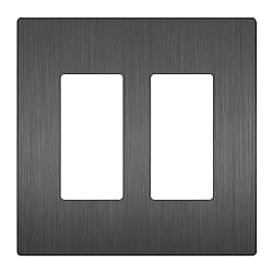 LIDER Brushed Finish Decorator Switch