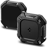 Spigen for AirTag Waterproof Case, Tough Armor IP (1 Pack) | Adhesive Mount, for Outdoor Sports Equipment (Device Not Include