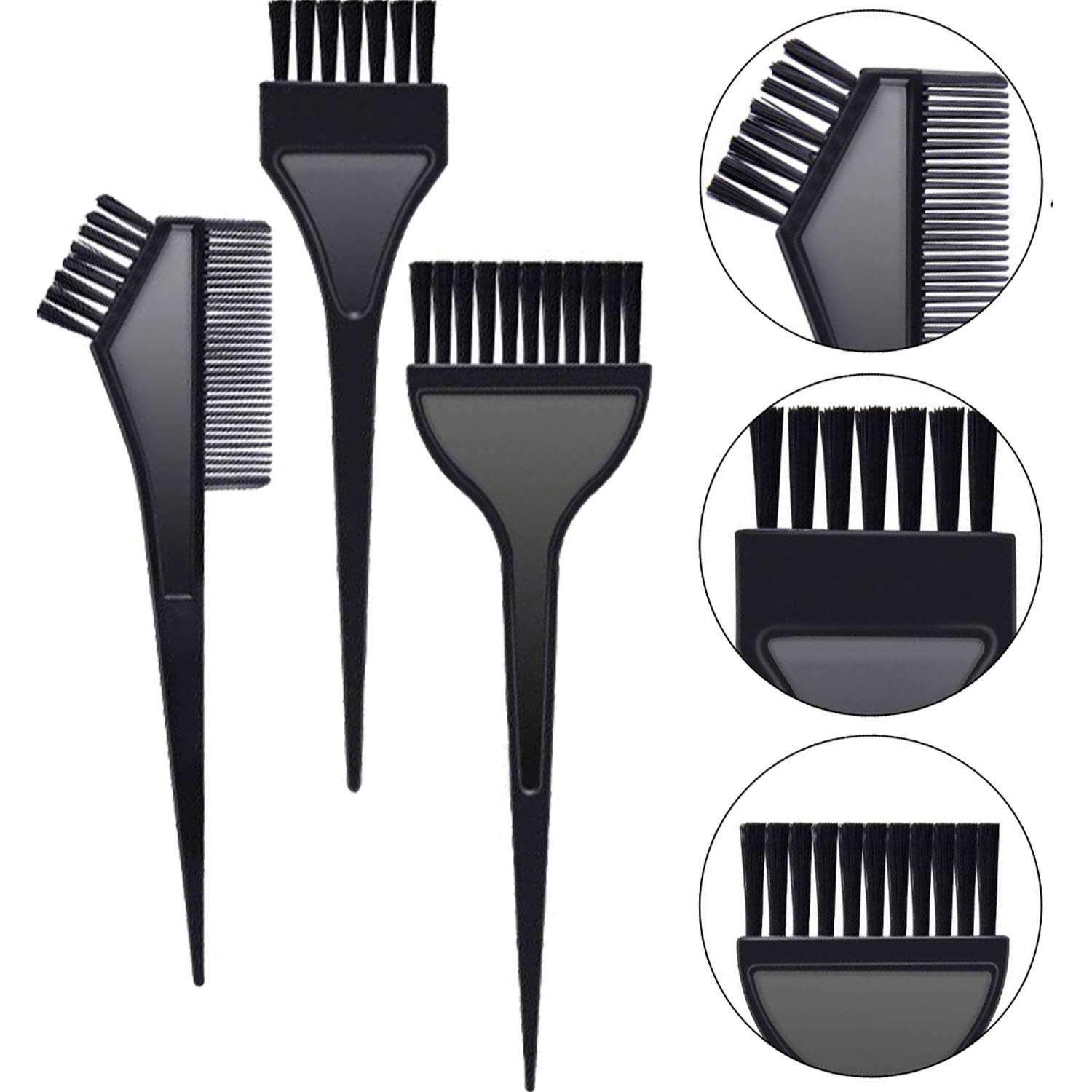 30 Pieces Hair Coloring Dyeing Kit with Hair Tinting Bowl, Dye Brush, Ear Cover, Cape, Gloves Hair Color Tools for Home Bleaching: Kitchen & Dining