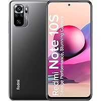 Redmi Note 10S (Shadow Black, 6GB RAM, 64GB Storage) - Super Amoled Display | 64 MP Quad Camera