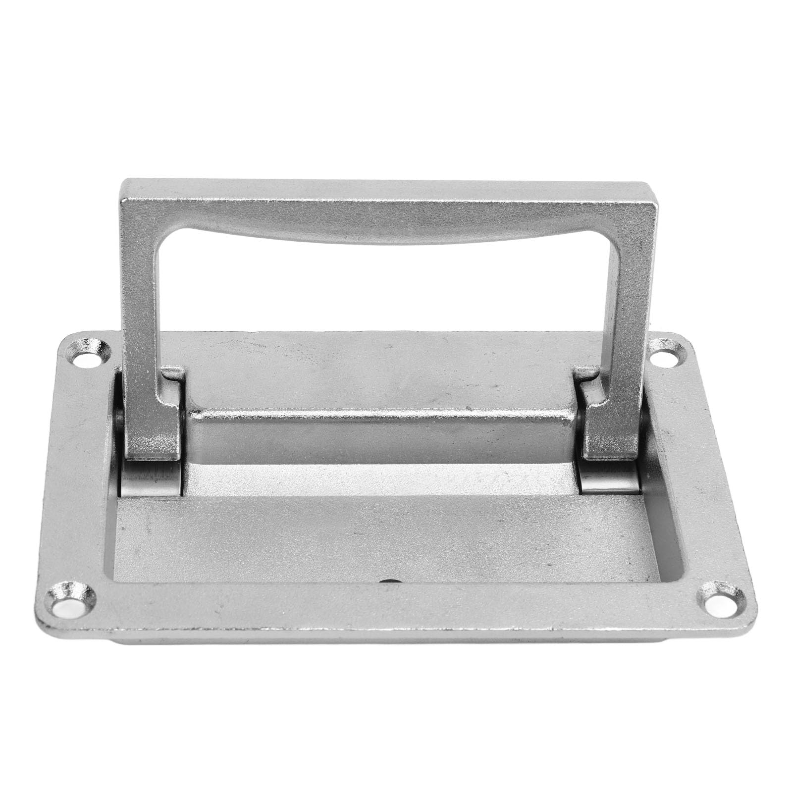 Kuuleyn Boat Hatch Handle, Flush Pull Handle, Recessed Pull Handles Spring Loaded Lifting Heavy Duty Zinc Alloy Flush Lift Pull Handles for Boat Trailer Rv