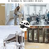 Sukudon 100 Pcs Black Self-Adhesive Cable Clips Wire Management Holder Organizer view 6