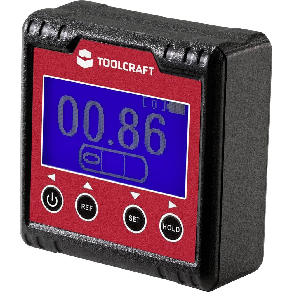 TOOLCRAFT TO-6547356 Digital Protractor 360°