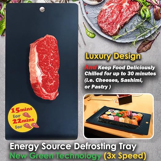 PDair fuente de energía descongelación bandeja y plato de Chill ...