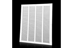 NATURE DU 20x20 Return Air Grille(Duct Opening Size),Air Return Vent Cover,Flat Vent Cover,Rejillas De Aire Acondicionado para Casa,Return Air Grilles,Outer Dimensions:21.75"Wx21.75"H(20"Wx20"H, Duct Opening)