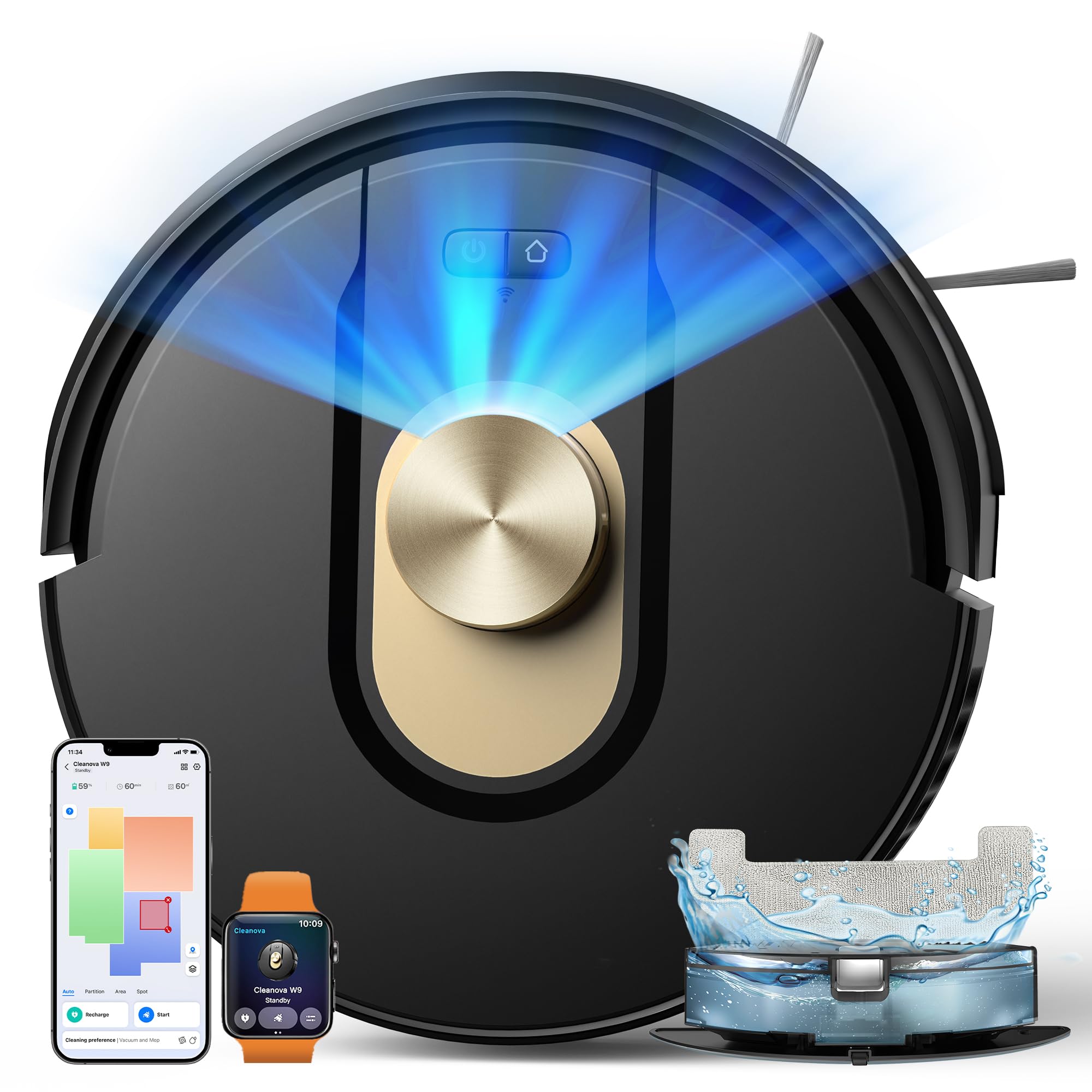 Vexilar W9 Robot Vacuum Cleane...