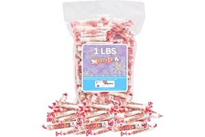 Smarties Candy Bulk Rolls Original Flavor - Gluten & Vegan Free - Classic Sweetness From Family Owned Company Since 1949, Peanut Free & Dairy Free - Perfect Halloween Candy - 1 Pound Bag