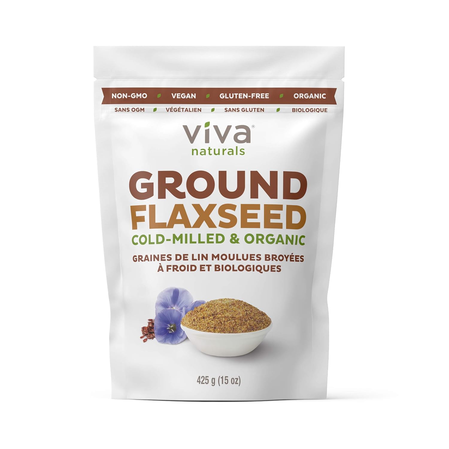 Flaxseed Meal, Viva Naturals Organic-image