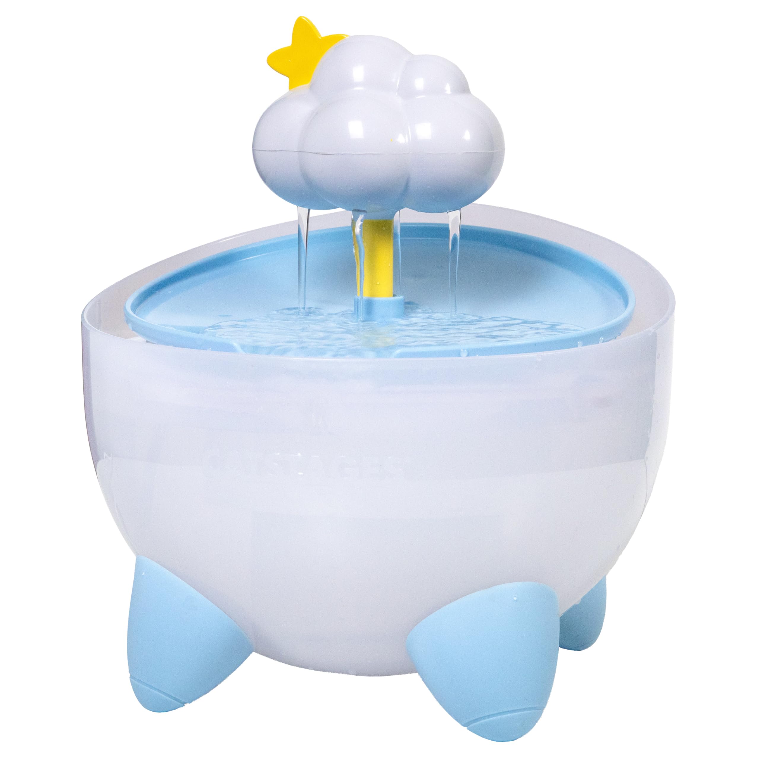 Photo 1 of Catstages Purrfect Rain Cat Water Fountain – 2L Pet Drinking Fountain with 5-Stage Filter, Easy-to-Clean, USB Powered, Quiet Water Dispenser with Replaceable Filter