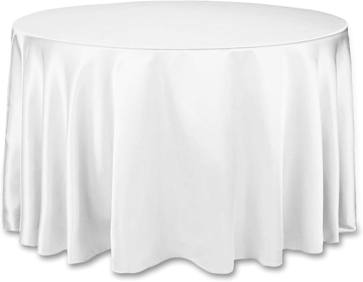Best white satin table cloth