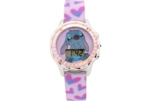 Lilo & Stitch Licensed Light-Up Case LCD Watch (LAS4105AC)