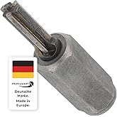 PRODIAMANT Mortar Mole 8mm (5/16") Raking Bit for Angle Grinder | Tungsten carbide raking bit for joints in brick, clinker facade and masonry. Fits 5/8-11 threaded angle grinders.