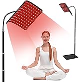 Red Light Therapy for Body, Infrared Light Therapy Panel with Stand, Red Light Therapy Lamp, 660nm Deed Red Light and 850nm