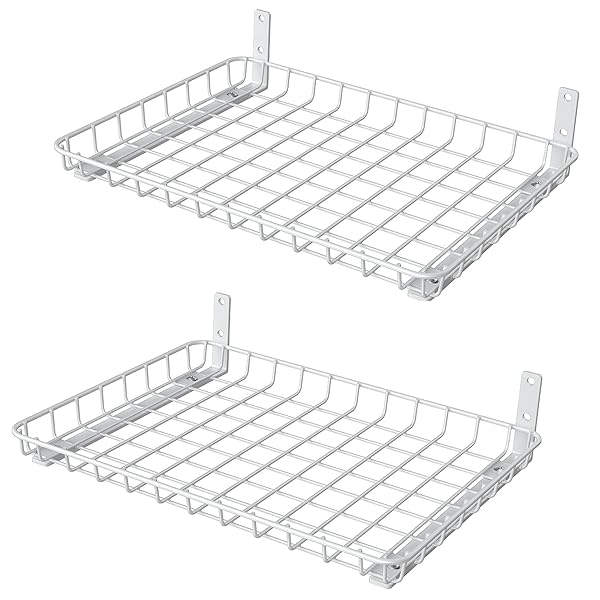 WALMANN WALL SHELVES, 12 * 18 INCH WALL-MOUNTED...