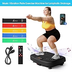SoftGym Vibration Plate Exercise Machine for
