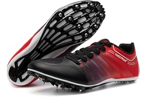Zakey Track and Field Shoes Men Women Kids Spikes Sneakers Track Race Jumping Sneakers Girls Professional Running Nail Spikes