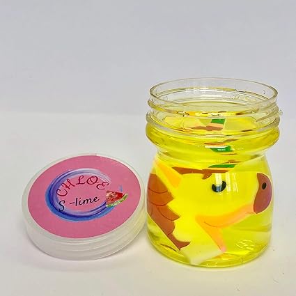 slime with toys inside