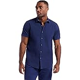 Robert Graham Mens Robert Graham Mens Piers Short Sleeve Button Down Woven Shirt