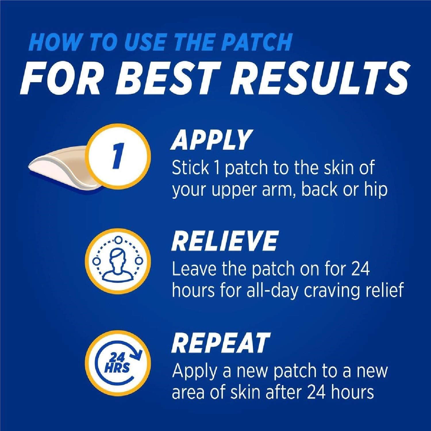 Nicotinell Nicotine 7mg Patch (Count of 7), Nicotine Patches, Stop Smoking Aid, 24h Craving Control - Image 5