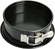 KAISER 2300659572 Moule à Manqué Inspiration - 28 Cm Fond Plat - Acier Allié Anti-adhésif Noir