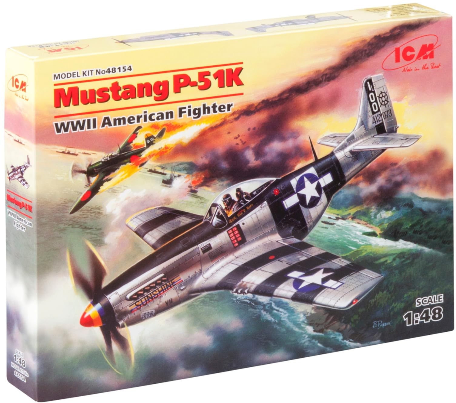 ICM Models Mustang P-51K Building Kit
