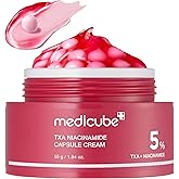 medicube TXA+Niacinamide Capsule Cream | Dual Radiance Moisturizer, Ideal for Use After Spot Care | For Uneven Skin Tone, Tex