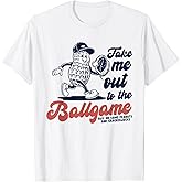 Funny Peanuts Take Me Out to The Ball Game Baseball Moms T-Shirt