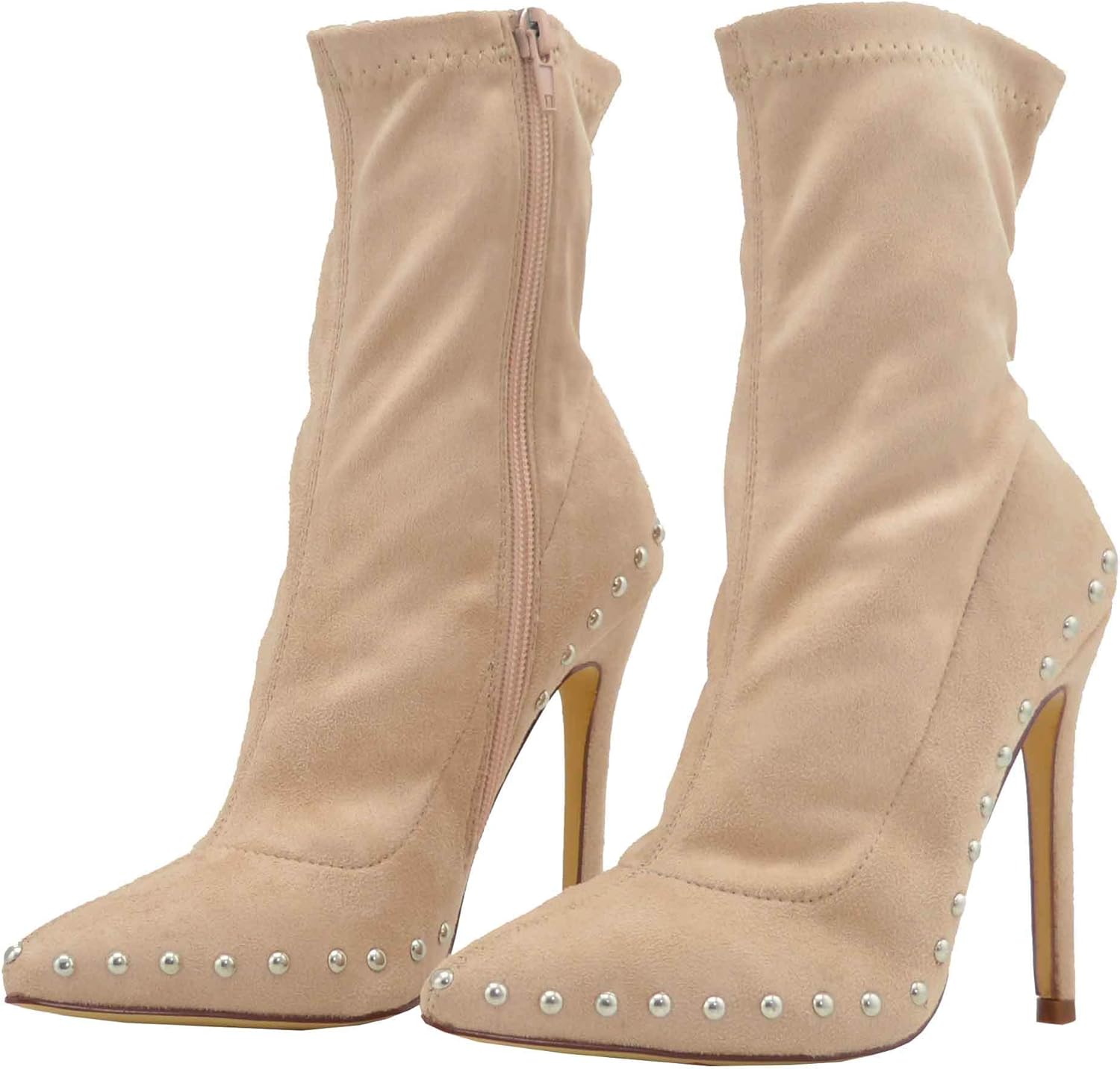pencil heel ankle boots