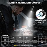 Wind&Moon Small Powerful Rechargeable Torch 5 Modes IPX5 USB-C Magnetic Clip view 4