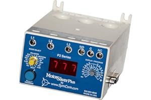 SymCom MotorSaver Plus 3-Phase Power Monitor/Overload Relay, Model 777-P2, 200-480V, 2-800 Full Load Amps (External CTs are required above 90A)