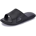 BRONAX House Slippers for Women and Mens | Quick Drying Shower Shoes | Cushioned Sole